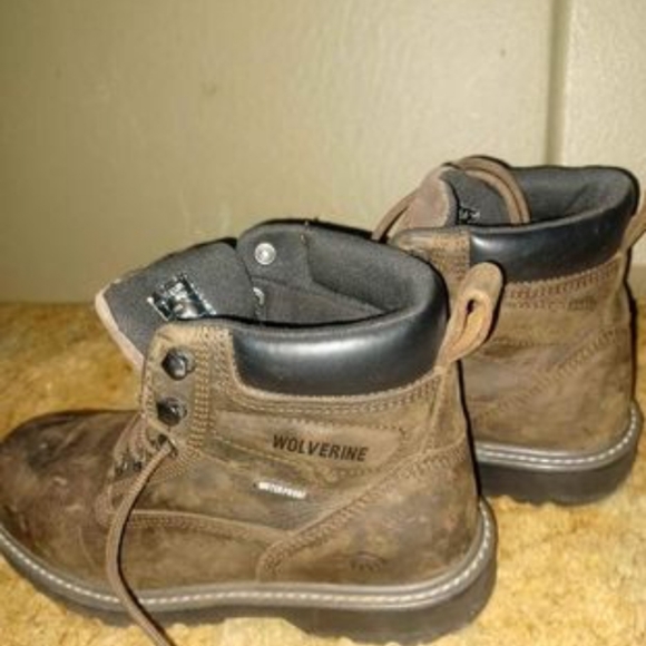 Men's Steel Toe Boots 7.5 - Picture 2 of 3